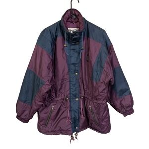 Vintage‎ DX Winter Ski  Jacket Women's size 12 Maroon